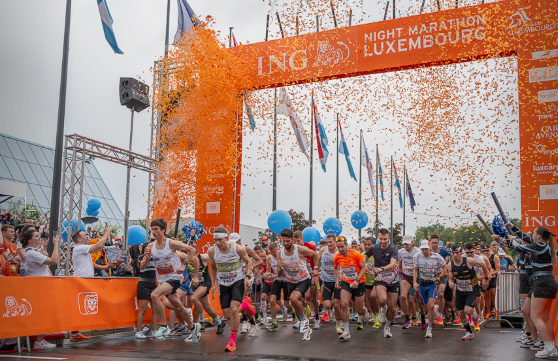 ING Night Marathon Luxembourg. “Löpar weekend I Luxembourg”