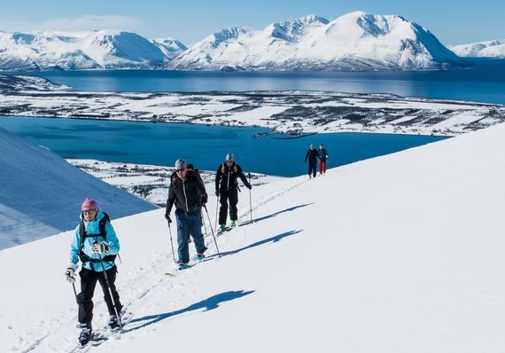 Skidvandring Lappland Sverige-Norge